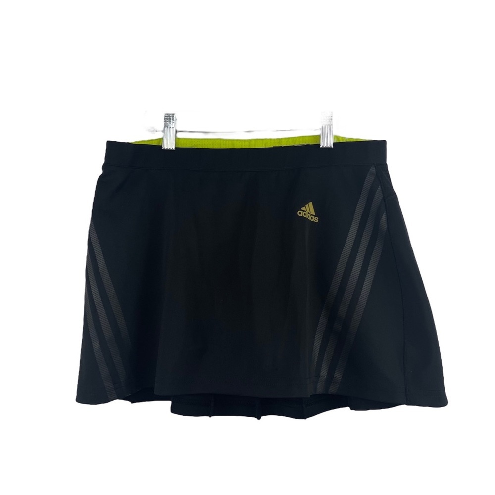 Adidas Supernova Skort Women’s Black Lined Mini Skirt Golf Tennis Climacool Med